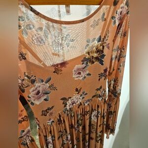 Floral Long Sleeve Dress